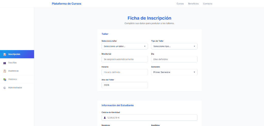 Demo Cursos